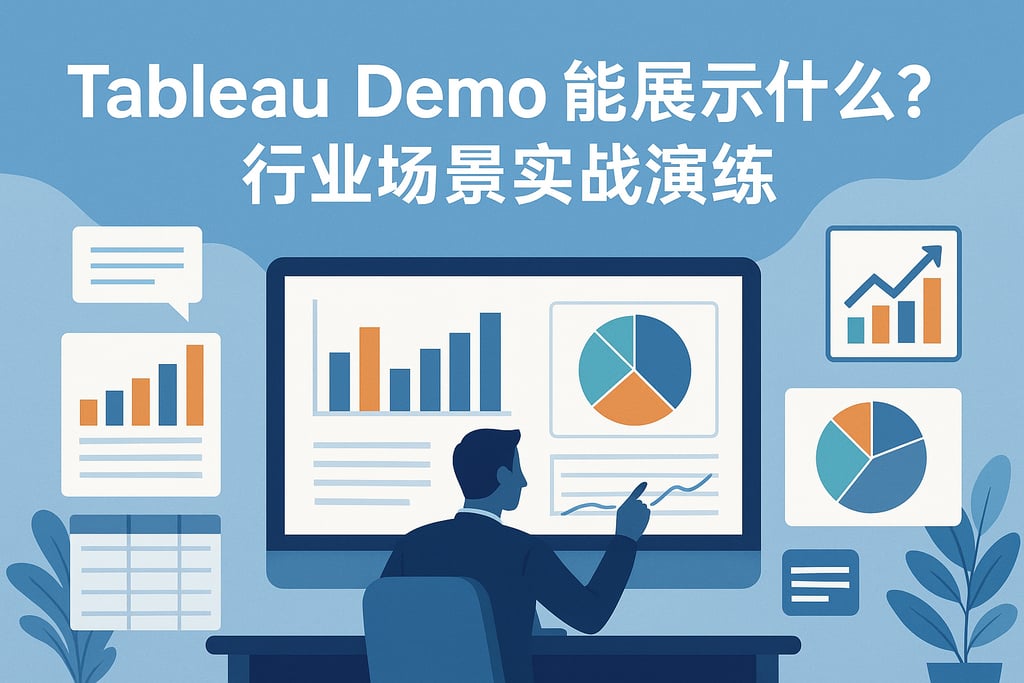 Tableau Demo能展示什么？行业场景实战演练